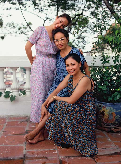 famille de Tramy au Vietnam